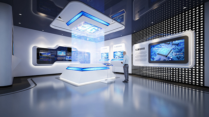 企業5G展廳設計 多媒體科普5G技術，共建5G生態